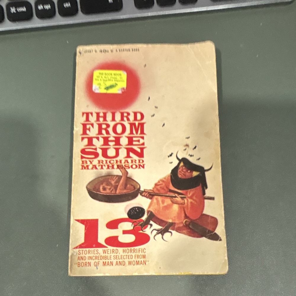 Bantam Books Third from the Sun Richard Matheson Vintage 1962 Sci-Fi Paperback